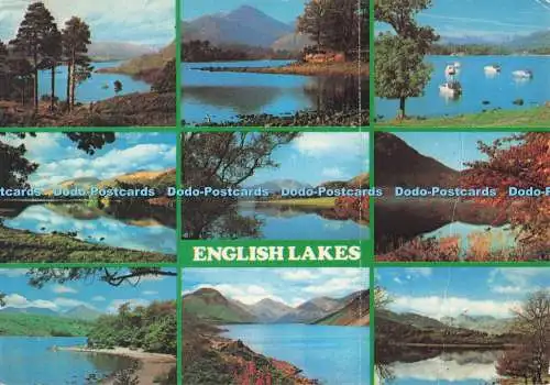D282271 English Lakes Ullswater Derwentwater Grasmere Lake Buttermere Wastwater