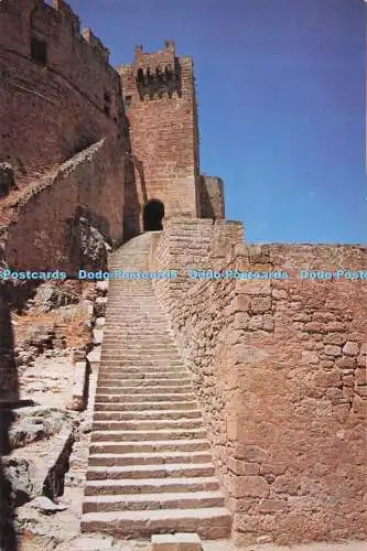 D286805 Lindos Der Aufstieg zur Burg Hannibal E Tzaferis