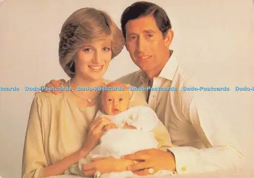 D279891 T R H The Prince and Princess Of Wales And Prince William of Wales Charl