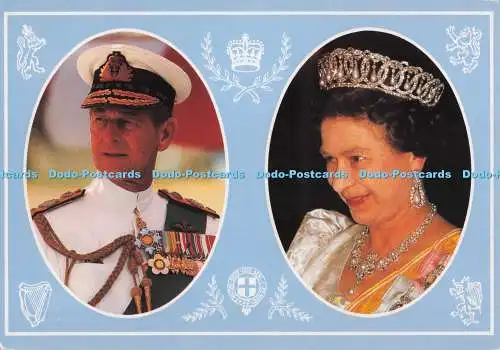 D279892 Ihre Majestät Königin Elizabeth II. und Seine Königliche Hoheit Prinz Philip der