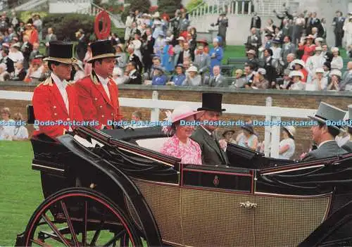 D279900 Royal Ascot H M The Queen and Prince Philip Thomas and Benacci
