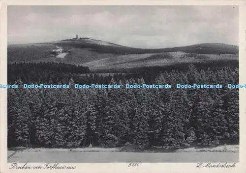 D277692 Brocken Von Torfhaus aus L Mundschenk