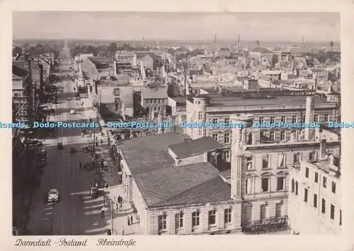 D279948 Darmstadt Postamt Rheinstraße Otto Cartharius Junior Adolf Ziegler RP