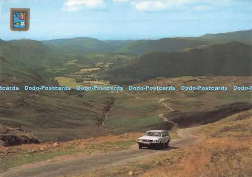 D282334 Hardknott Pass and Eskdale Sanderson and Dixon Ltd Fisa I G Escudo de Or