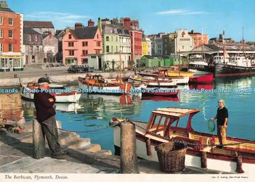 D284621 Devon Plymouth The Barbican John Hinde Ltd E Ludwig Republik Irland