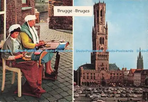 D286864 Grüße aus Brügge Blick auf den Dom Nr 498 Mehrfachansicht