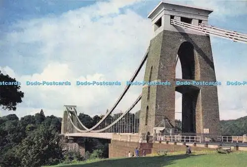 D284622 Bristol Die Clifton-Hängebrücke überquert die Avon-Schlucht J Ar