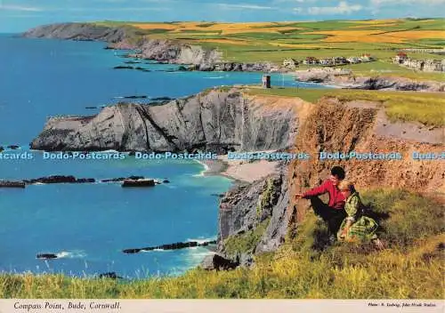 D279971 Cornwall Bude Kompassspitze John Hinde E Ludwig
