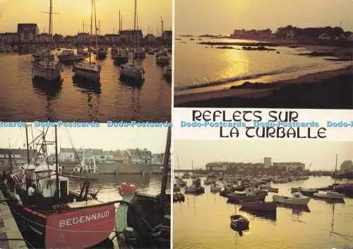 D286900 Reflets sur la Turballe Port de Peche et Port de Plaisance Le Doare Mult