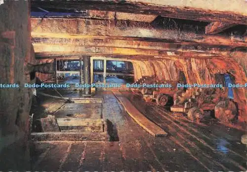 D286901 The Warship Wasa Lower Gun Deck Gun Carriages Port Side Grako Sjohistori