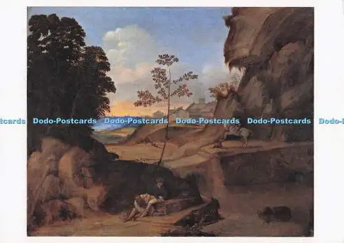 D277775 Königliche Akademie der Künste im Zeitalter von Giorgione Il Tramonto Giorgione Die