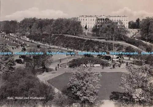 D277779 Oslo Slottet med Abelhaugen Eberh B Oppi