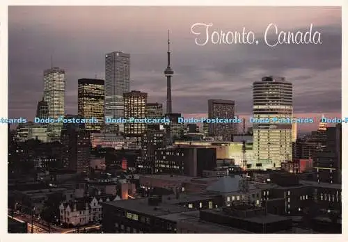 D286917 Toronto Kanada Toronto City Skyline bei Nacht Len Martin Sales George Hun