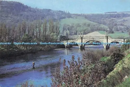 D284680 Perthshire Aberfeldy General Wade Bridge erbaut 1733 auf dem Tay J Arthur