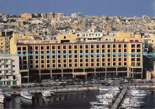 D277793 Malta Grand Hotel Les Lapins Ta Xbiex Sea Front Poulton Print Shop Alfre