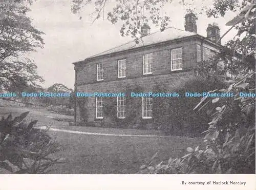 D284682 Blick auf das alte Haus Matlock Merkur