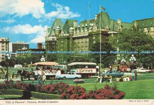 D286920 British Columbia Victoria City of Flowers Alex Wilson Publications Limit