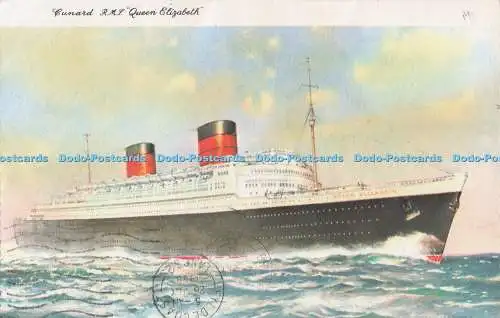 D280045 Cunard R M S Queen Elizabeth 1968