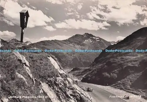 D277859 Arlberg Passhöhe Risch Lau 1959