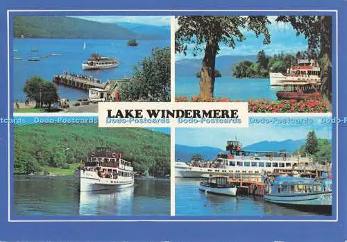 D284751 Lake Windermere Bowness Bay türkis auf dem Lake Lake von Bowness Foto Pre