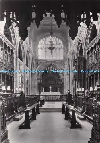 D287005 Manchester Lancashire The Cathedral Choir Looking East A Gordon Fraser C