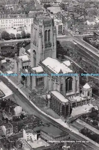 D287006 Liverpool Cathedral From the Air Aerofilms and Aero Pictorial Herts Air