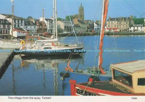 D277877 Tarbert Das Dorf vom Kai Whiteholme A Hail Caledonia Produkt