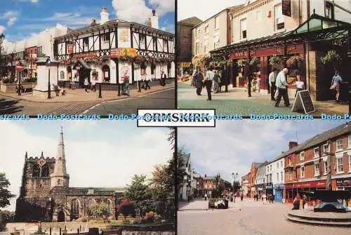 D287011 Ormskirk The Golden Lion Moor Street Heritage Karten und Souvenirs Multi