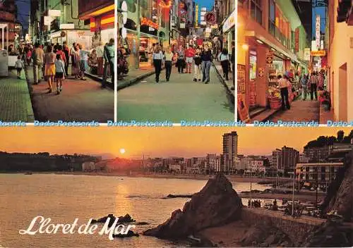 D282481 Lloret de Mar Costa Brava Campana Puig Ferran Postales Cyp Color Multi V