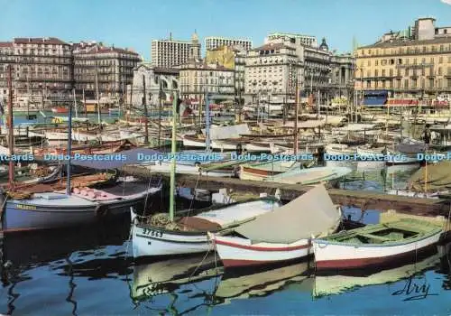 D277883 Marseille Le Port et ses Barques de Peche Tardy ARYchrome Ektachrome