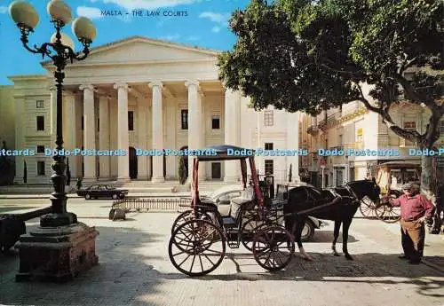 D280146 Malta The Law Courts ABC Press ABC Schreibwaren und Drucker