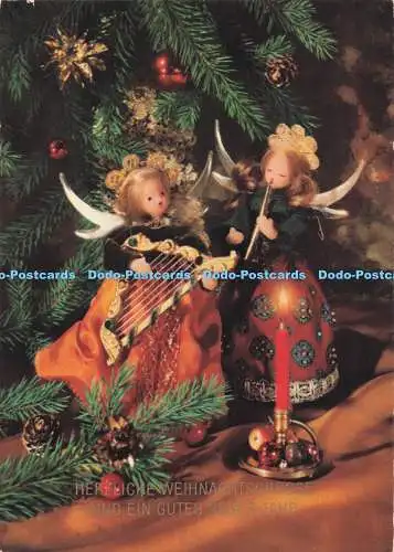 D287067 Herzliche Weihnachtsgrusse und Ein Gutes Neues Jahr