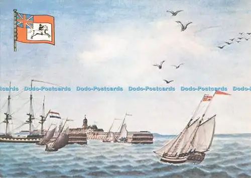 D282554 Niederländisches Postmuseum in Den Haag Es zeigt ein britisches Paketboot fr