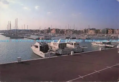 D277968 Nettuno Roma Panorama del Porto Fotocolor