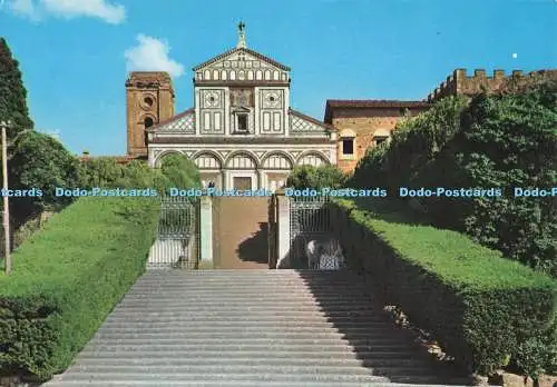 D277975 Firenze Die Basilik von S Miniato auf dem Berg Giusti di S Becocci Mar