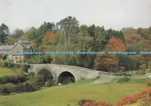 D284862 Devon Dartmeet Bridge Dartmoor National Park Richter Postkarten Ltd C 262
