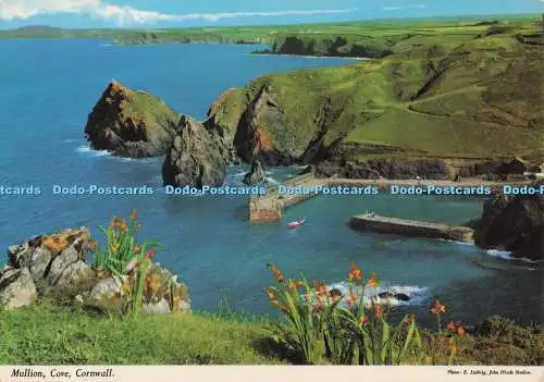 D280186 Mullion Cove Cornwall John Hinde E Ludwig