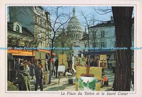 D277983 La Place du Tertre et le Sacre Coeur Globe Lyna