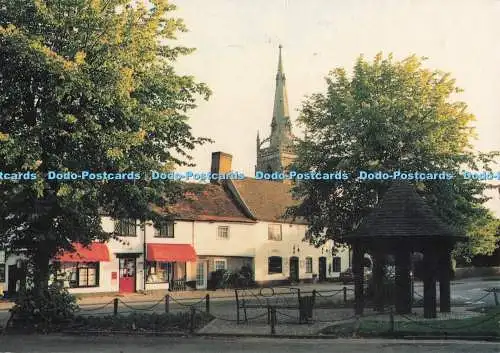 D282582 Woolpit Suffolk Village Centre 14th Church 15th and 16th C Buildings