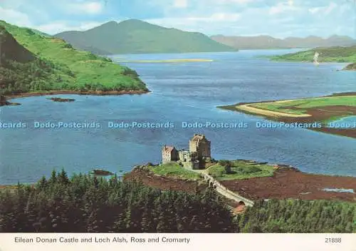 D287124 Ross and Cromarty Eilean Donan Castle and Loch Alsh Whiteholme Dundee A
