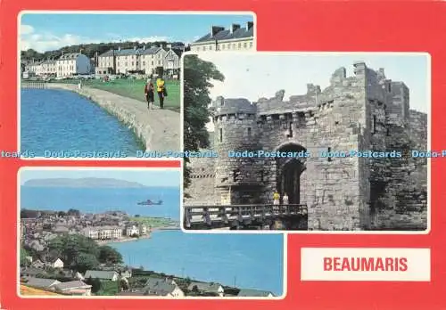 D287125 Beaumaris Meerblick vom Baron Hill E T W Dennis Scarborough PM Col