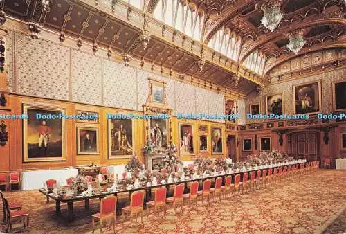 D278007 Windsor Castle The Waterloo Chamber Pitkin Pictorials