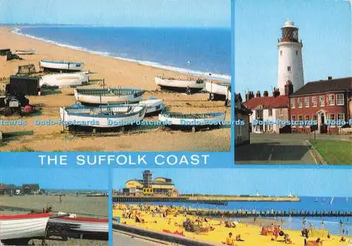 D282651 The Suffolk Coast Dunwich Beach Aldeburgh Southwold Lowestoft J Salmon L