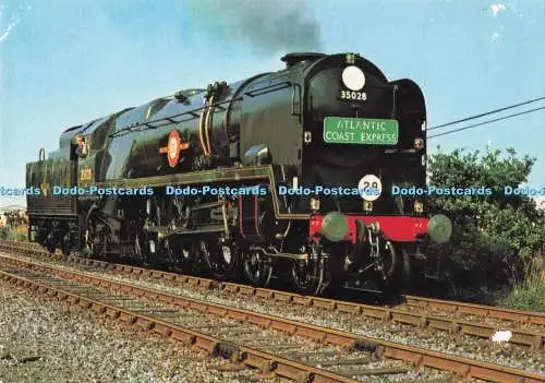 D284942 S R Bulleid Pacific 4 6 2 No 35028 Clan Line E T W Dennis and Sons Ltd P