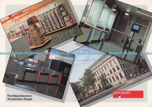 D278064 Hoofdpostkantoor Amsterdam Singel The New Post Office PTT Post Multi View