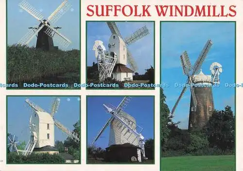 D282653 Suffolk Windmills Heringsfleet Saxtead Thorpeness Holton Woodbridge J Sa