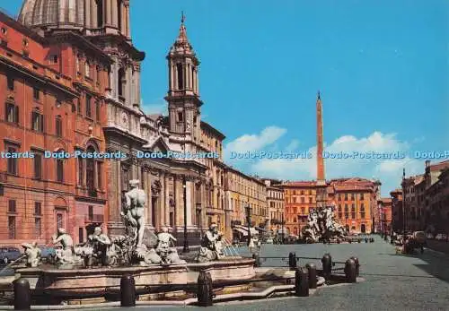 D280275 Roma Navona Square Da Fotocolor Kodak Ektachrome