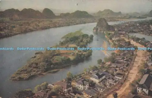 D284953 Provinz Kwangsi Fluss Lichiang Fremdsprachen Presse China