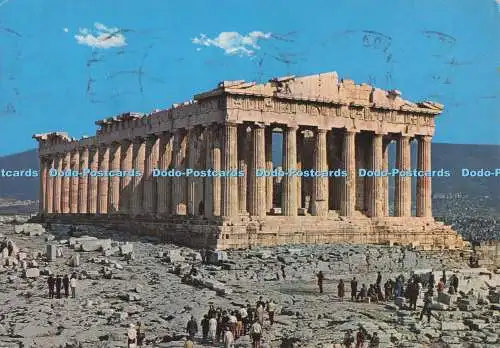 D278075 Athen Der Parthenon Postkarte