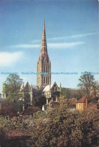 D284969 Wiltshire Salisbury Die Kathedrale begann 1220 und weihte 1258